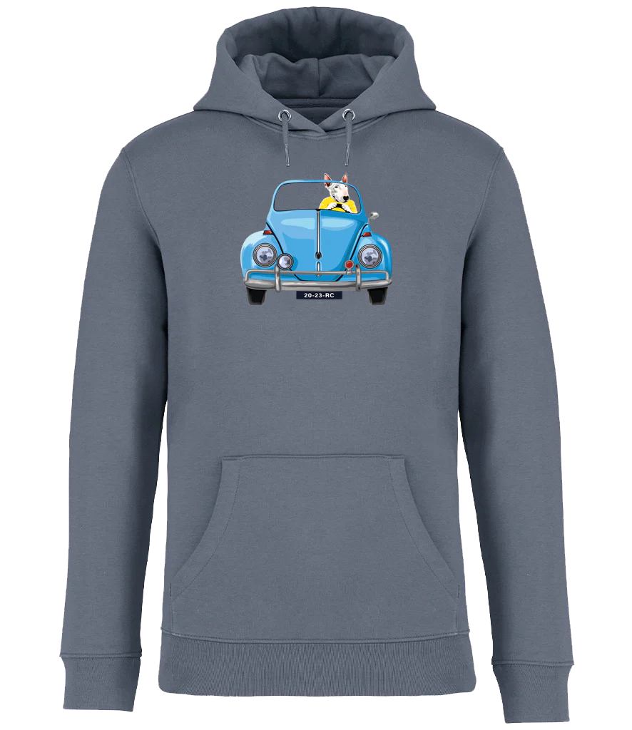 Mineral Grey, Beetle Boy Bullie Hoodie, 3XL