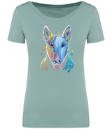 Colour Splash Bullie Ladies T-Shirt