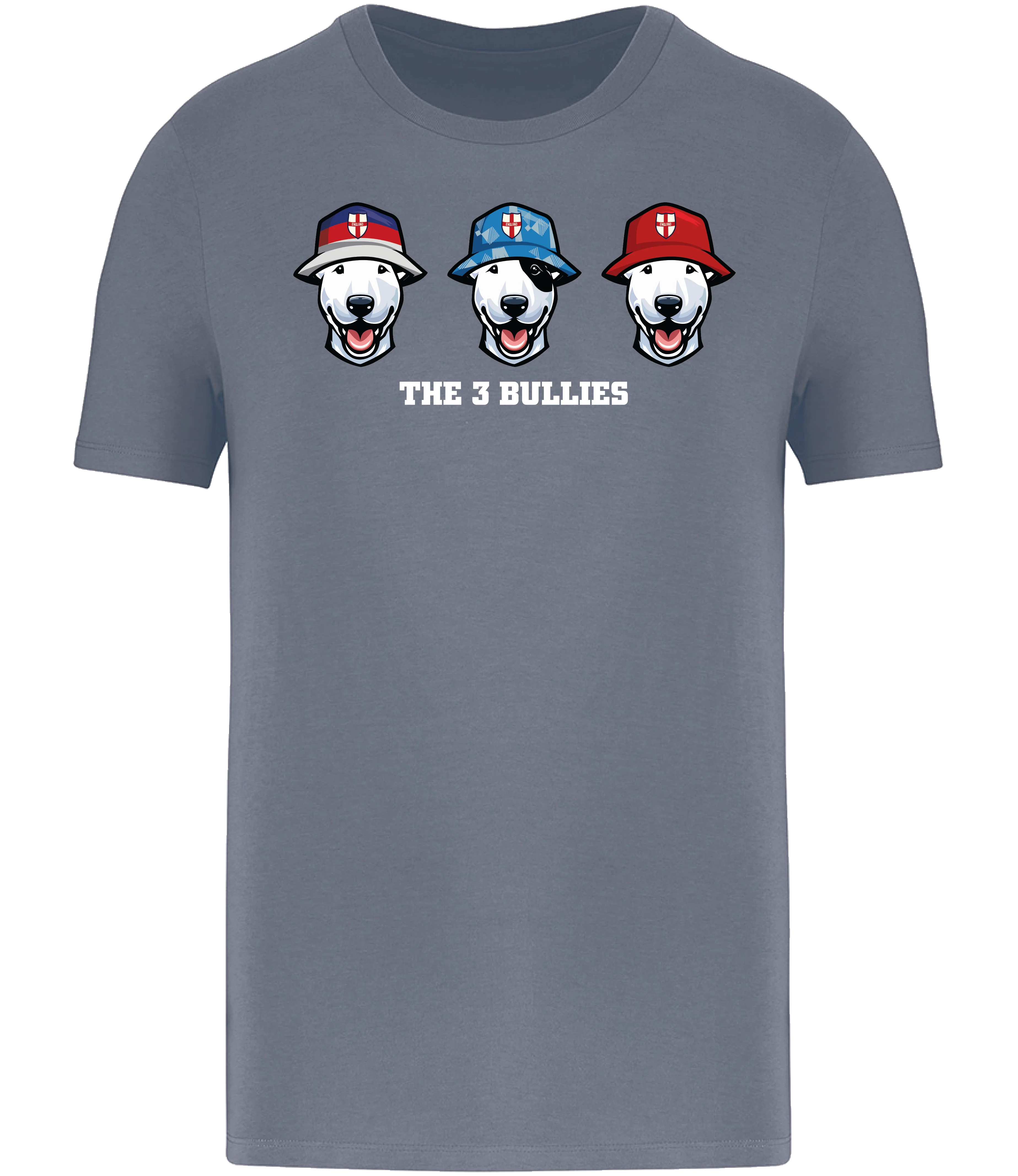 Mineral Grey, 3 Bullies T-Shirt, XLarge