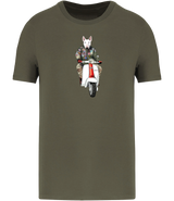 Khaki, Super Scooter Bullie T-Shirt, 2XLarge