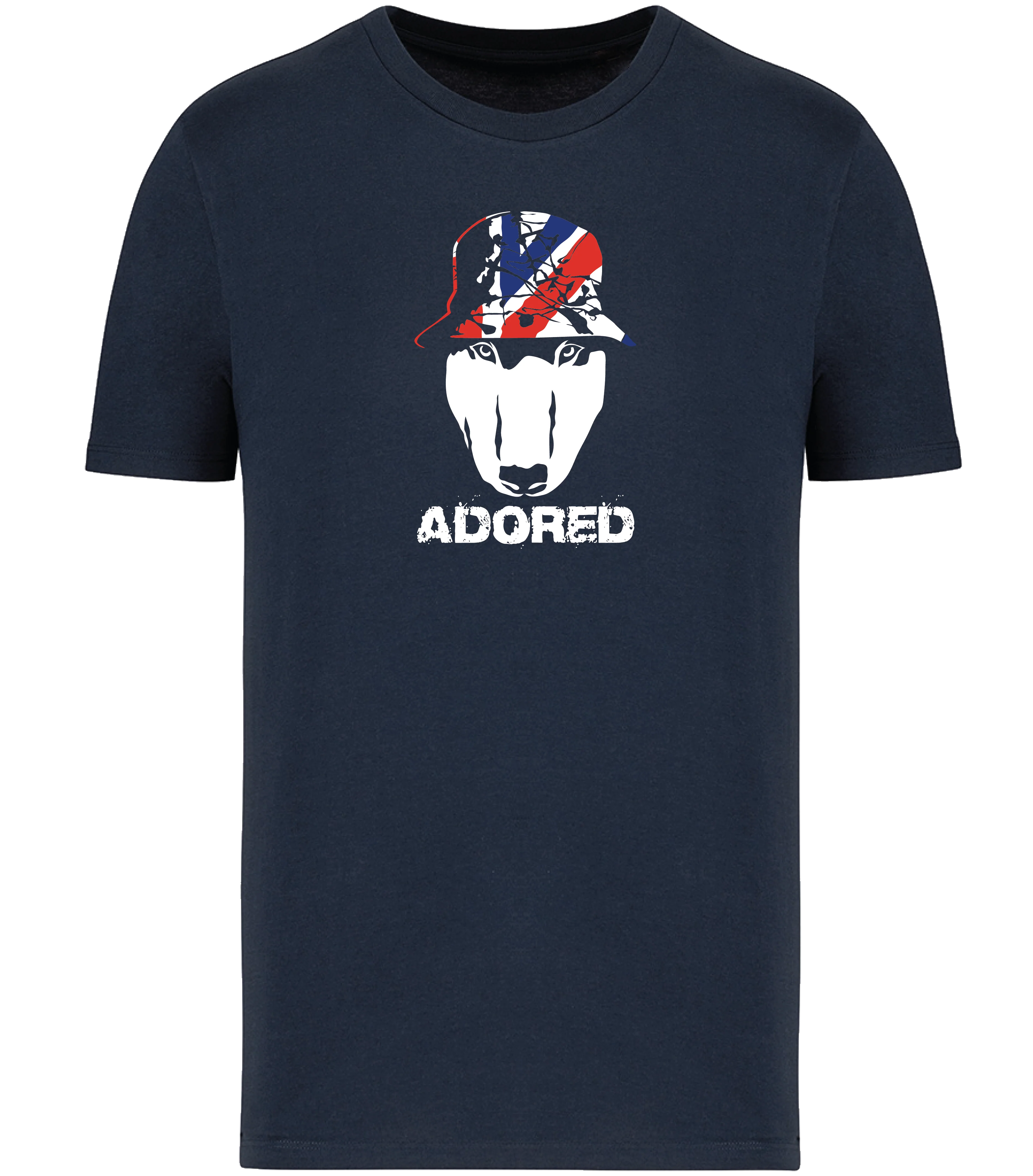 Navy, Adored Bullie T-Shirt, Large